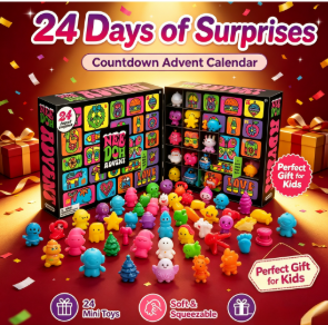Advent Calendar Gift - ปฏิทินนีด็อห์ 2026 ของขวัญปฏิทินนับถอยหลัง 24 วัน 3D
