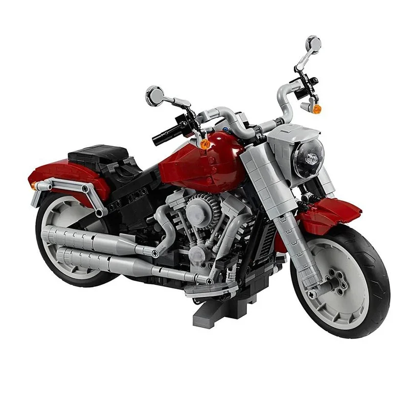 Lego Set Creator - 1023 ชิ้น ชุดประกอบมอเตอร์ไซค์ Harleyes Fat Boy