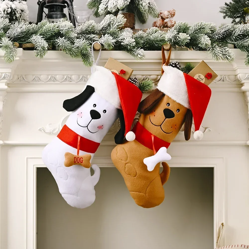 ถุงเท้าตกแต่งต้นถุงซานตาสำหรับ - Christmas Stocking Hanging บทวิจารณ์และราคา