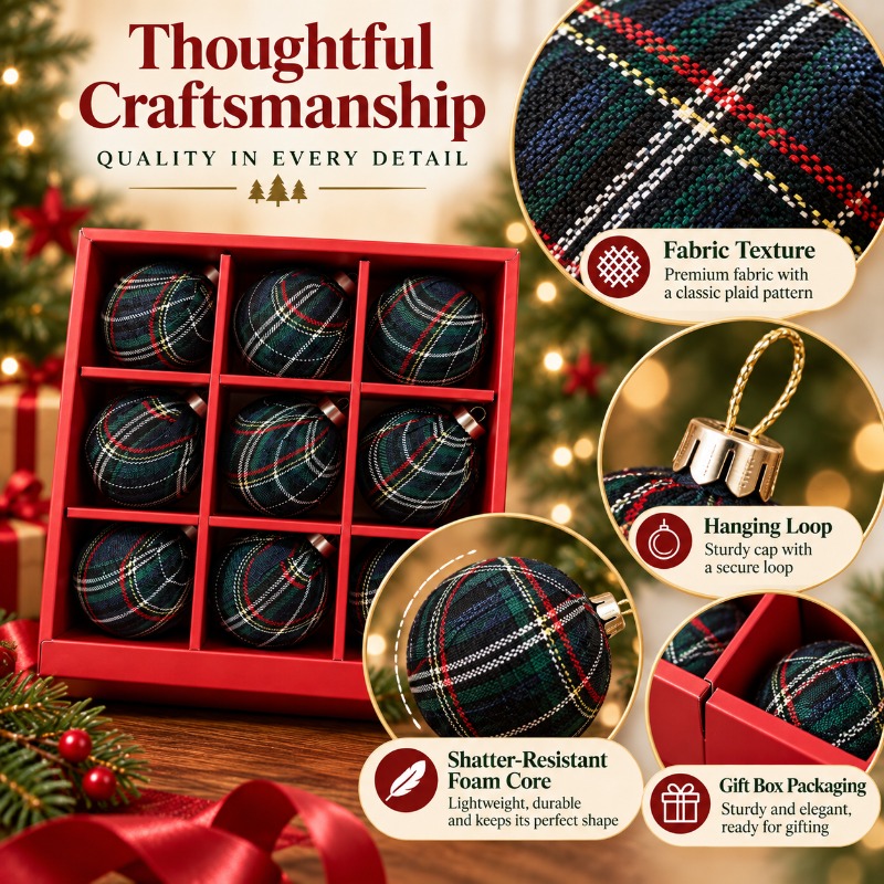 ชุดของตกแต่งคริสต์มาส 9 ชิ้น ล - Gift Box Wrap Set บทวิจารณ์และราคา