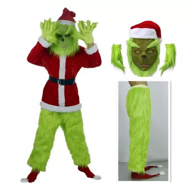 ชุดคอสเพลย์กรินช์สีเขียว ชุดนั - Santa Hat Plush บทวิจารณ์และราคา