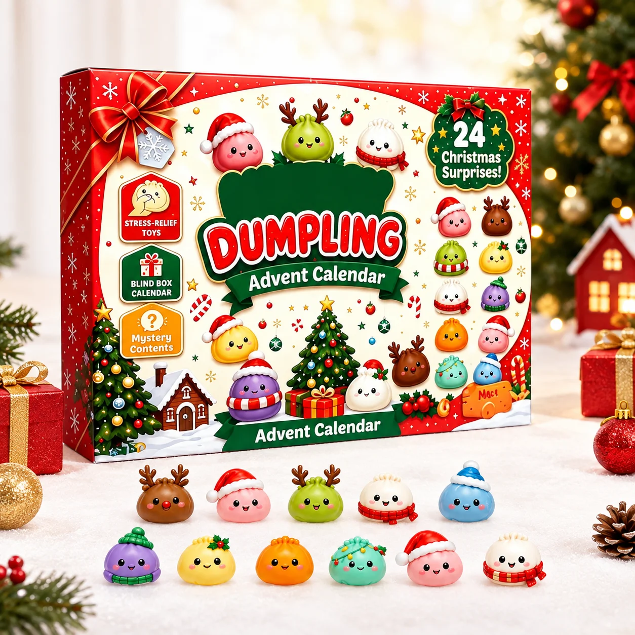 ปฏิทินนับถอยหลังวันคริสต์มาส 2 - Advent Calendar Gift บทวิจารณ์และราคา