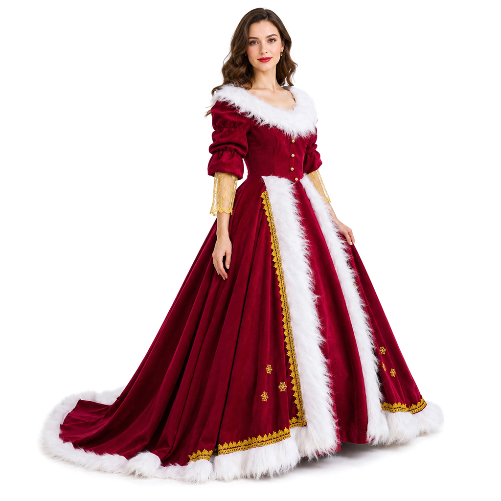 ชุดคุณนายซานต้าสุดหรูสำหรับผู้ - Elf Costume Christmas บทวิจารณ์และราคา
