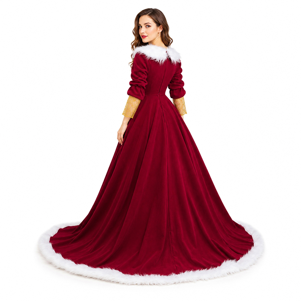ชุดคุณนายซานต้าสุดหรูสำหรับผู้ - Elf Costume Christmas บทวิจารณ์และราคา