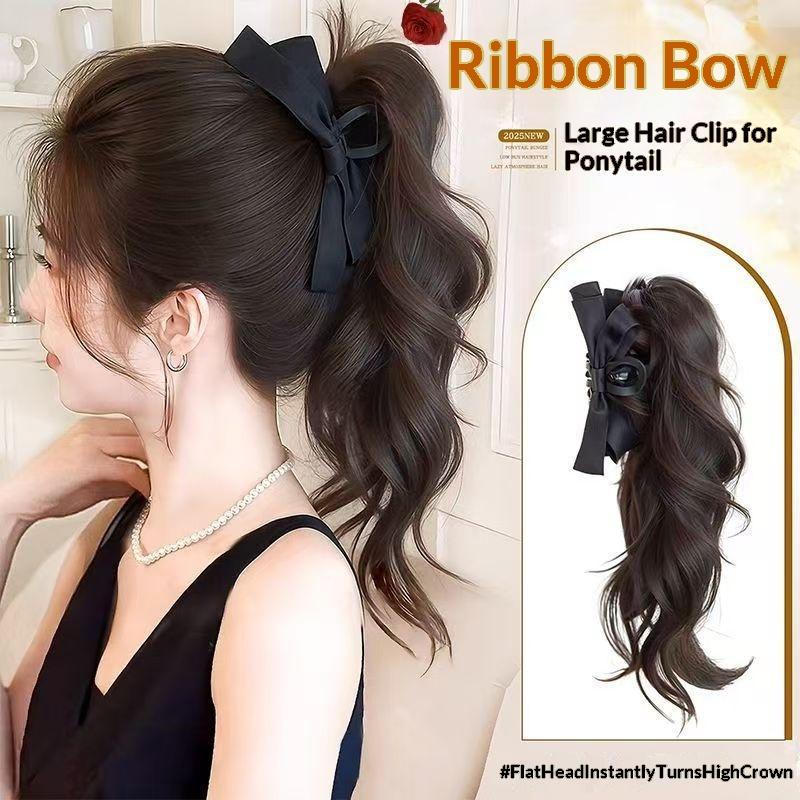 วิกผมหางม้าแบบหนีบ 14 นิ้ว พร้ - Ribbon Bow Gift บทวิจารณ์และราคา