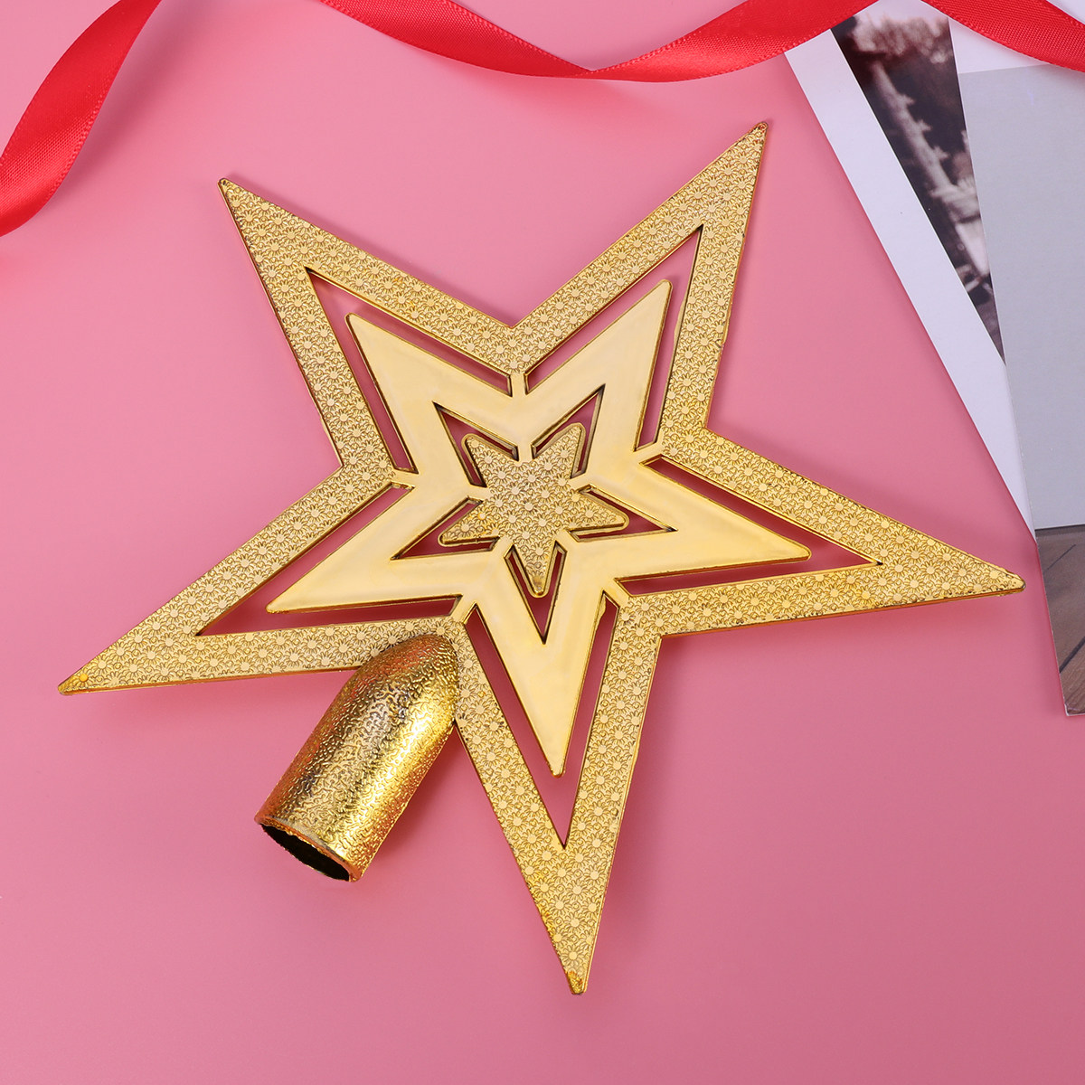 ดาวประดับยอดต้นคริสต์มาส ขนาด  - Star Tree Topper บทวิจารณ์และราคา