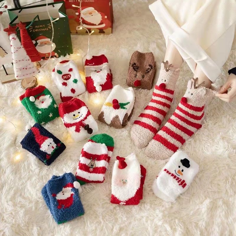 ถุงเท้าคริสต์มาส ดีไซน์สร้างสร - Christmas Stocking Hanging บทวิจารณ์และราคา
