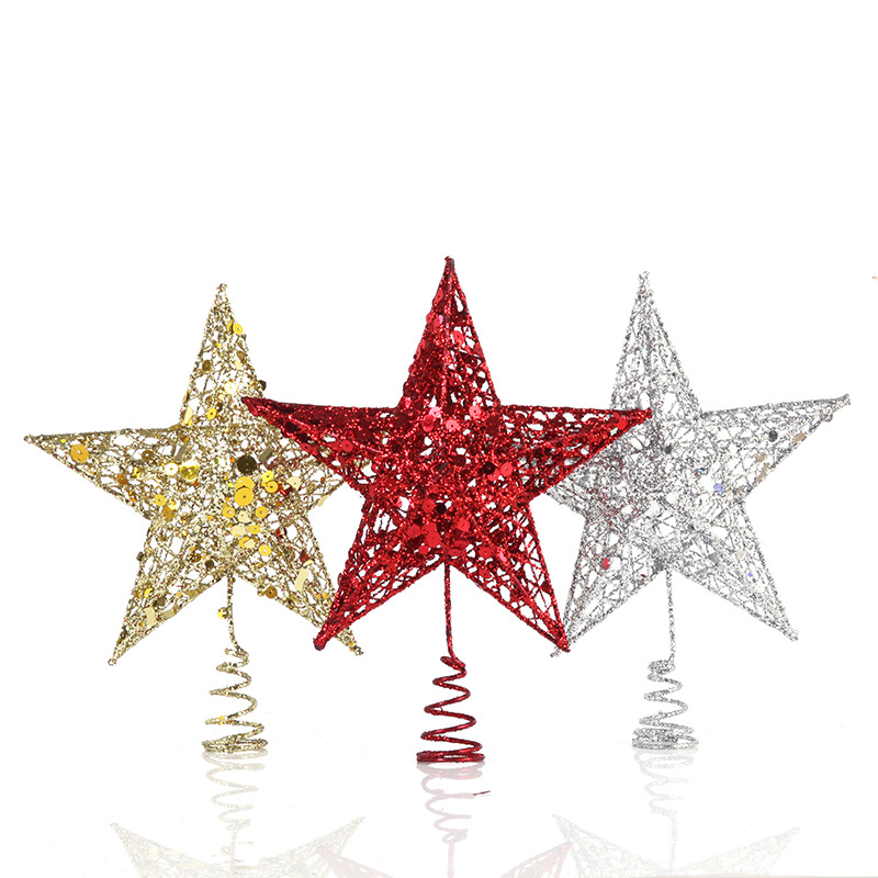 15/20/25/30ซม.กลวง Star Gold ส - Star Tree Topper บทวิจารณ์และราคา