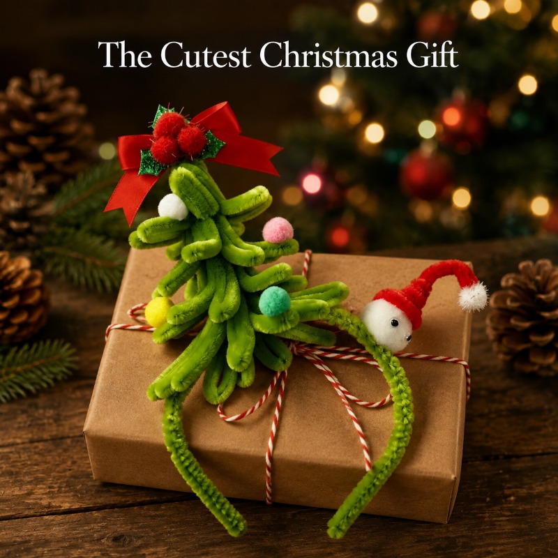 ที่คาดผมคริสต์มาส ต้นคริสต์มาส - Ribbon Bow Gift บทวิจารณ์และราคา