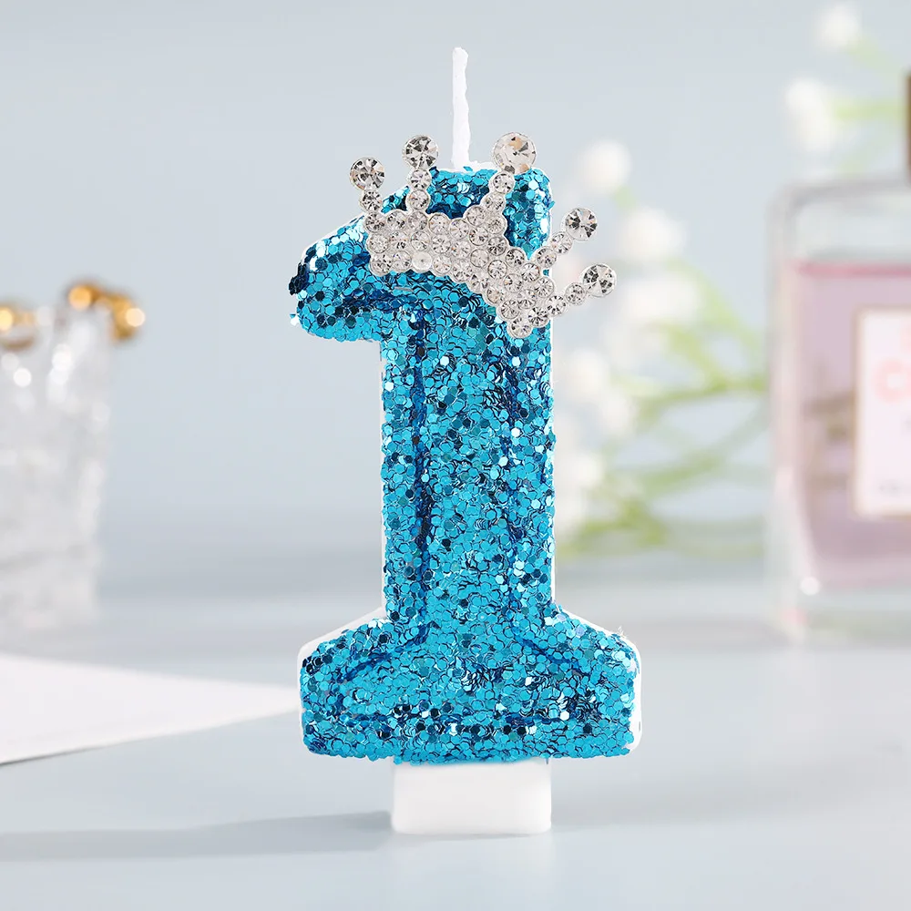 เทียนวันเกิดรูปมงกุฎสีน้ำเงิน  - Holiday Candle Set บทวิจารณ์และราคา