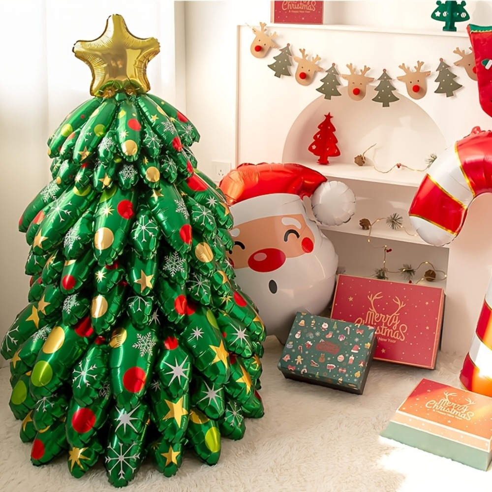 ชุดลูกโป่งต้นคริสต์มาส ลูกโป่ง - Star Tree Topper บทวิจารณ์และราคา