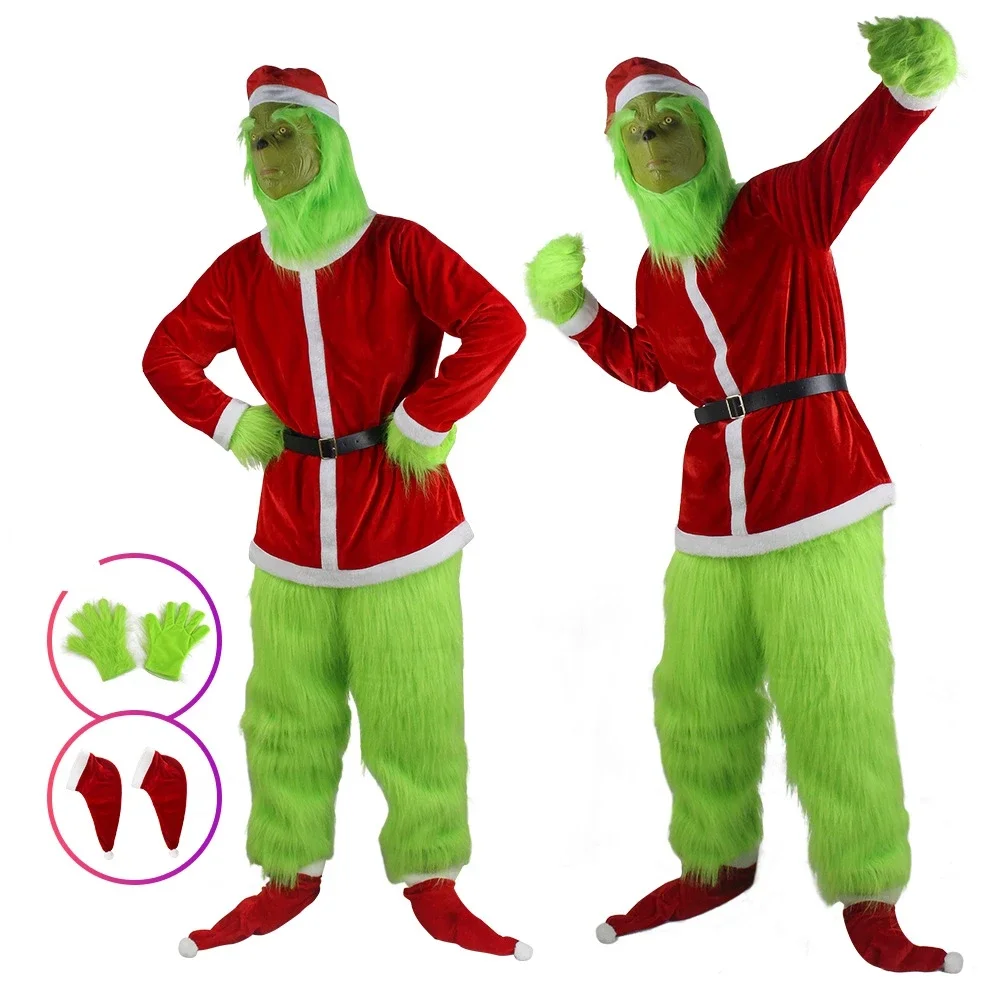 2026 ชุดคอสเพลย์ ชุดโจรสีเขียว - Santa Hat Plush บทวิจารณ์และราคา