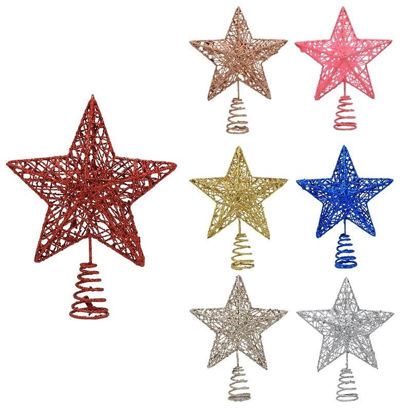 ดาวประดับยอดต้นคริสต์มาสเหล็กก - Star Tree Topper บทวิจารณ์และราคา