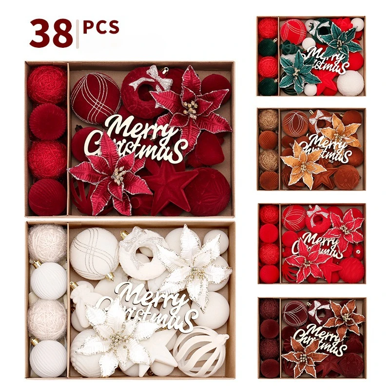 ชุดลูกบอลคริสต์มาสกำมะหยี่หรูห - Star Tree Topper บทวิจารณ์และราคา
