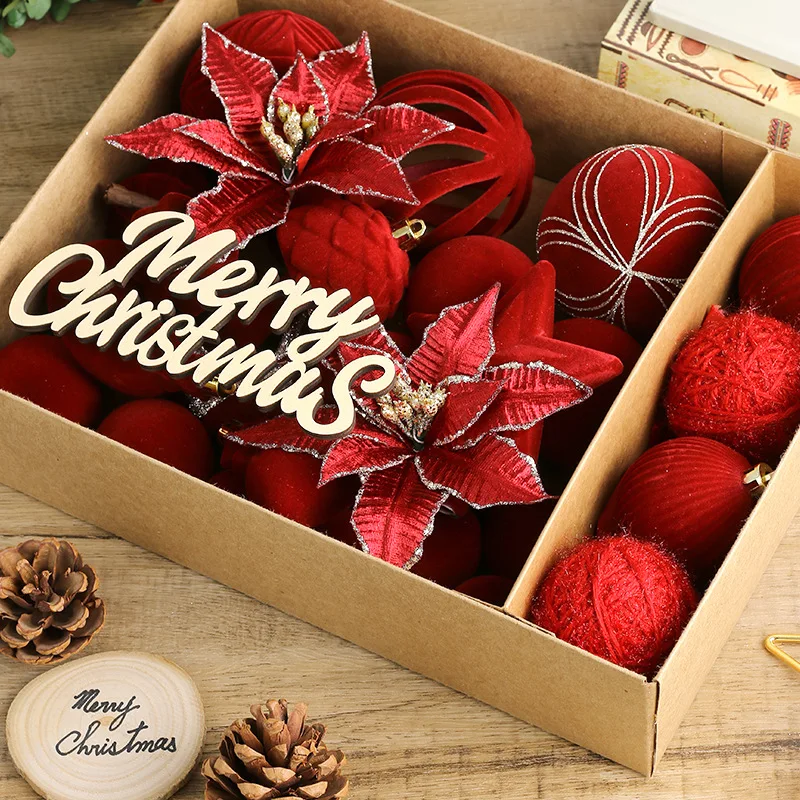 ชุดลูกบอลคริสต์มาสกำมะหยี่หรูห - Star Tree Topper บทวิจารณ์และราคา