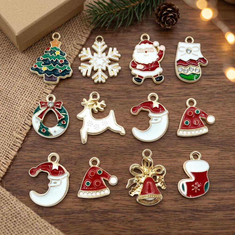 10 ชิ้น จี้ห้อยคริสต์มาสขนาดเล - Christmas Stocking Hanging บทวิจารณ์และราคา