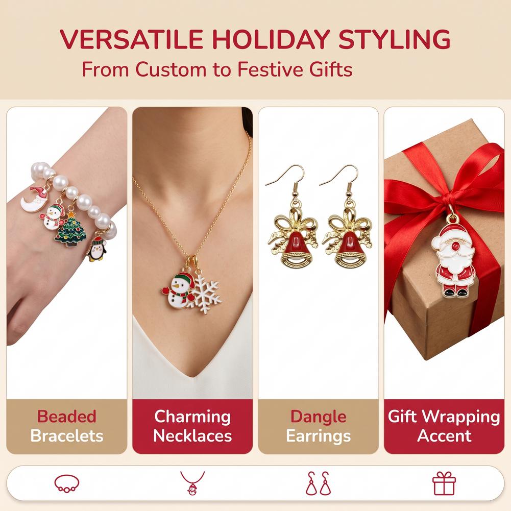 10 ชิ้น จี้ห้อยคริสต์มาสขนาดเล - Christmas Stocking Hanging บทวิจารณ์และราคา