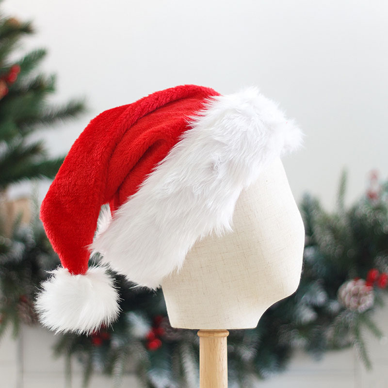 หมวกคริสต์มาสผ้าสักหลาดขนาดใหญ - Santa Hat Plush บทวิจารณ์และราคา